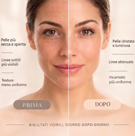Prima e Dopo - Risultati visibili giorno dopo giorno